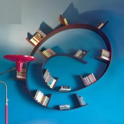 Оригінальні книжкові полиці (полки) Оригінальні книжкові полиці