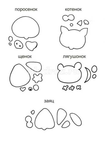 Оригінальні закладки для книг з паперу своїми руками (звірятка) Оригінальні закладки для книг з паперу своїми руками
