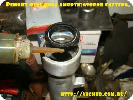 Ремонт передніх амортизаторів скутера, фірма дідуся Ашота (.ремонт амортизаторів своїми руками) Ремонт передніх амортизаторів скутера, фірма дідуся Ашота