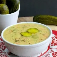 Рецепт розсольнику з рисом і огірками