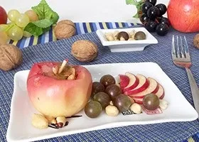 Рецепт печені яблука з сиром (печені яблука з сиром) Рецепт печені яблука з сиром