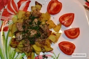 Рецепт рагу з грибами, м'ясом і картоплею (грибами) Рецепт рагу з грибами, м'ясом і картоплею