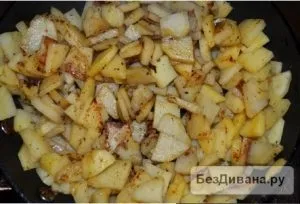 Рецепт рагу з грибами, м'ясом і картоплею (рагу) Рецепт рагу з грибами, м'ясом і картоплею