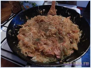 Рецепт тушкованої капусти з картоплею і сосисками, для дому, для сім'ї (електроніка для початківців) Рецепт тушкованої капусти з картоплею і сосисками, для дому, для сім'ї