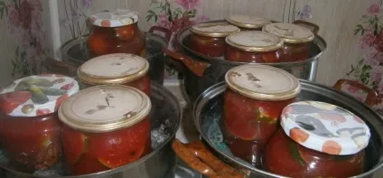 Рецепт огірки в томатної заливки з покроковими фото, люблю свій сад (заливці) Рецепт огірки в томатної заливки з покроковими фото, люблю свій сад