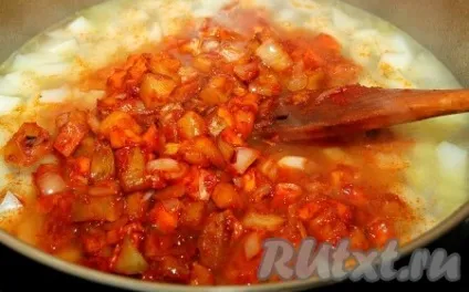 Рецепт картоплі з овочами - рецепт з фото (овочами) Рецепт картоплі з овочами - рецепт з фото