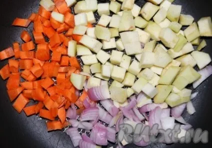 Рецепт картоплі з овочами - рецепт з фото (Перемішати гасити хвилин) Рецепт картоплі з овочами - рецепт з фото