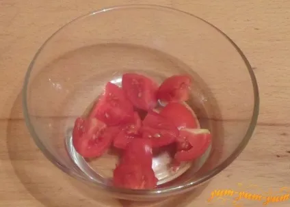 Рецепт салату з крабовими паличками, помідорами і огірками (салату) Рецепт салату з крабовими паличками, помідорами і огірками