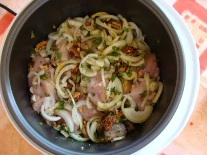 Рецепт сациві з курей (рецепт) Рецепт сациві з курей