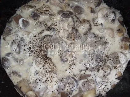 Рецепт глив зі сметаною, покрокові фото, всі страви (страви) Рецепт глив зі сметаною, покрокові фото, всі страви