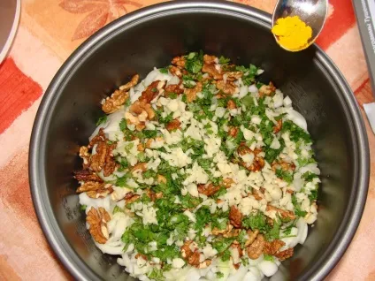Рецепт сациві з курей (рецепт) Рецепт сациві з курей