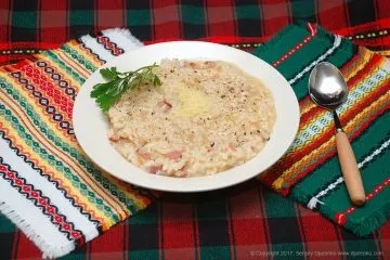 Різотто з м'ясом - ситне різотто для гарного сніданку (сніданку) Різотто з м'ясом - ситне різотто для гарного сніданку
