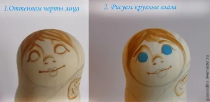Малюємо миле личко матрьошці - ярмарок майстрів - ручна робота, handmade (матрьошка) Малюємо миле личко матрьошці - ярмарок майстрів - ручна робота, handmade