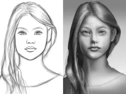 Малюємо портрети з неймовірною реалістичністю в фотошоп (Кисті Brush Tool) Малюємо портрети з неймовірною реалістичністю в фотошоп