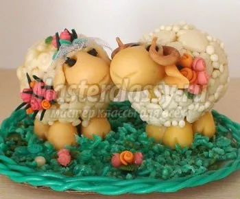 Ромашки для мами з холодного фарфору (порцеляни) Ромашки для мами з холодного фарфору