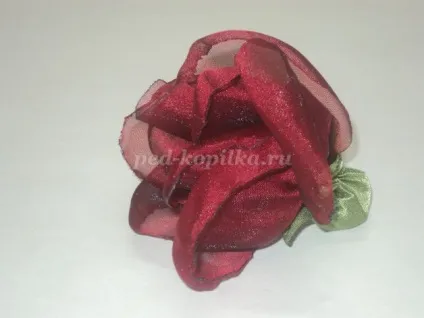 Троянди з шифону своїми руками (троянди) Троянди з шифону своїми руками