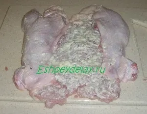 Рулет з цілої курки - рецепт з фото (курки) Рулет з цілої курки - рецепт з фото