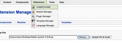 Посібник з налаштування mobile joomla (mobile) Посібник з налаштування mobile joomla