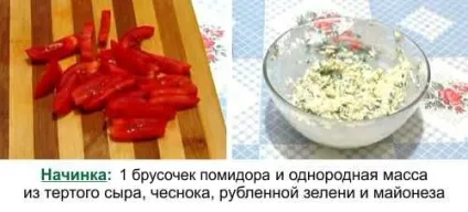 Рулетики з кабачків з різними начинками рецепти з фото (рецепт) Рулетики з кабачків з різними начинками рецепти з фото