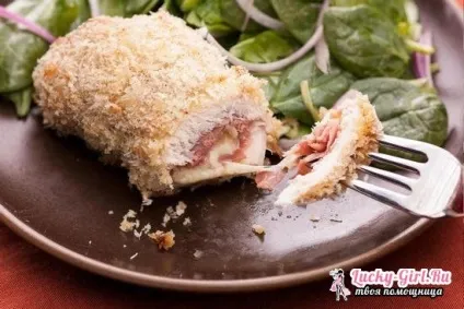 Рулетики з курячого філе з різною начинкою рецепти з фото (рулетики) Рулетики з курячого філе з різною начинкою рецепти з фото