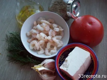 Саганакі з креветками, рецепт з фото (кріп) Саганакі з креветками, рецепт з фото
