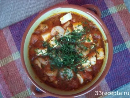 Саганакі з креветками, рецепт з фото (креветки) Саганакі з креветками, рецепт з фото