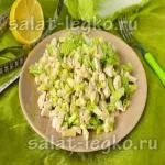 Салат з куркою, грибами і ковбасою рецепт з фото (ковбаса) Салат з куркою, грибами і ковбасою рецепт з фото