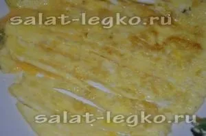 Салат - сонячний, рецепт з фото (кукурудза) Салат - сонячний, рецепт з фото