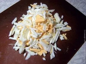 Салат з шинкою шампіньйонами і помідорами (салат з шинкою) Салат з шинкою шампіньйонами і помідорами