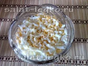 Салат з куркою, грибами і ковбасою рецепт з фото (рецепт) Салат з куркою, грибами і ковбасою рецепт з фото