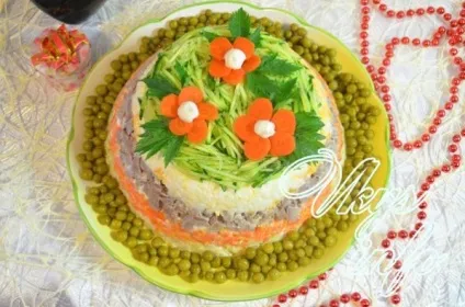 Салат зі свинячого мови з огірками рецепт з фото (фото) Салат зі свинячого мови з огірками рецепт з фото