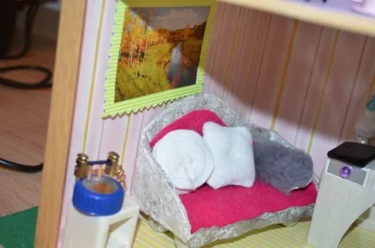 Саморобний ляльковий будиночок (саморобний) Саморобний ляльковий будиночок