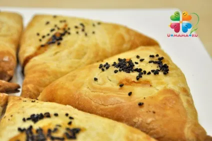 Самса з листкового тіста з куркою покроковий рецепт з фото (страви з курки) Самса з листкового тіста з куркою покроковий рецепт з фото