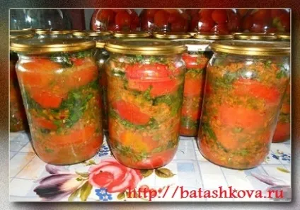 Гостра закуска з помідор (помідор) Гостра закуска з помідор