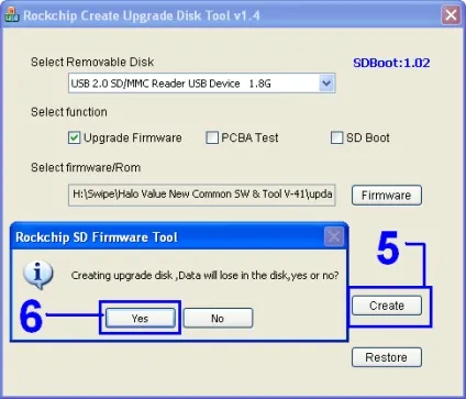 Sd firmware tool для прошивки rockchip