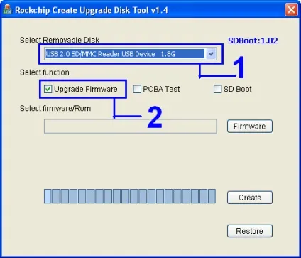 Sd firmware tool для прошивки rockchip