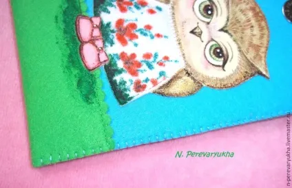 Шиємо милий чохол для телефону з фетру - ярмарок майстрів - ручна робота, handmade (акрилові фарби по тканині) Шиємо милий чохол для телефону з фетру - ярмарок майстрів - ручна робота, handmade