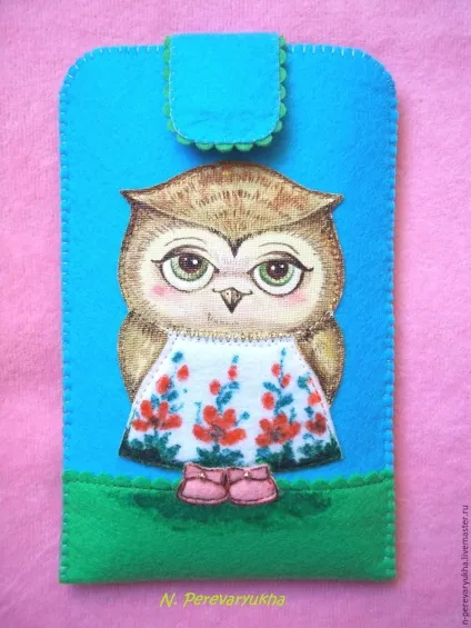 Шиємо милий чохол для телефону з фетру - ярмарок майстрів - ручна робота, handmade (кисті колонок) Шиємо милий чохол для телефону з фетру - ярмарок майстрів - ручна робота, handmade