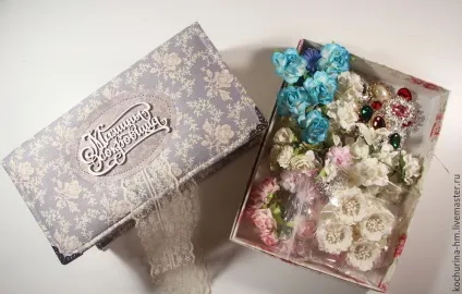 Шкатулка «мамині скарби» своїми руками (handmade) Шкатулка «мамині скарби» своїми руками