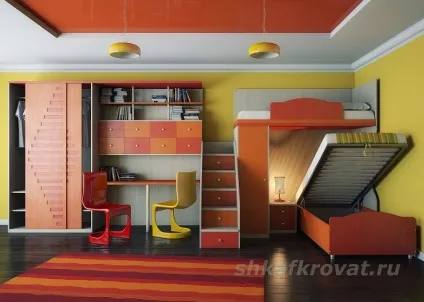 Шафи-ліжка для дітей купити з доставкою по Москві (купити) Шафи-ліжка для дітей купити з доставкою по москве