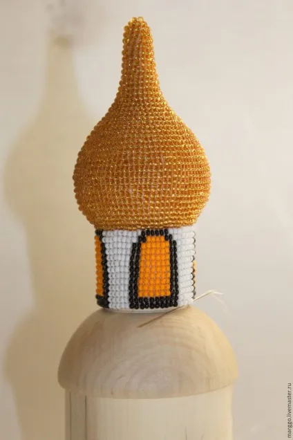 Шкатулка-храм з бісеру - ярмарок майстрів - ручна робота, handmade (голка бісерна) Шкатулка-храм з бісеру - ярмарок майстрів - ручна робота, handmade