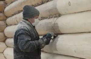 Шліфування зрубу своїми руками - огляд інструментів і технології (шліфування зруб своїми руками інструмент болгарка шліфмашіка) Шліфування зрубу своїми руками - огляд інструментів і технології