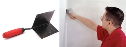 Шпатель для шпаклівки стін