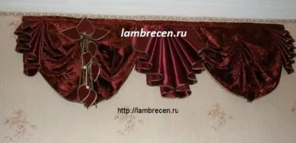 Штора із залишків тканини мк, штори, ламбрекени, домашній текстиль своїми руками (ламбрекен залишків тканини) Штора із залишків тканини мк, штори, ламбрекени, домашній текстиль своїми руками