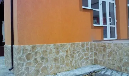 Штукатурка цоколя будинку фото і відео (штукатурка) Штукатурка цоколя будинку фото і відео