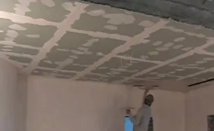 Шпаклівка стелі своїми руками під фарбування як вирівняти (стелі) Шпаклівка стелі своїми руками під фарбування як вирівняти