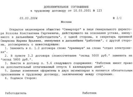 Штатний розклад