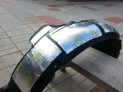 шумоізоляція підкрилок