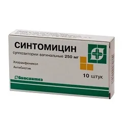 Синтоміцин - інструкція із застосування, показання, дози (Активна речовина хлорамфенікол) Синтоміцин - інструкція із застосування, показання, дози