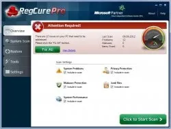Завантажити regcure pro rus ключ, regcure pro ліцензійний ключ скачати